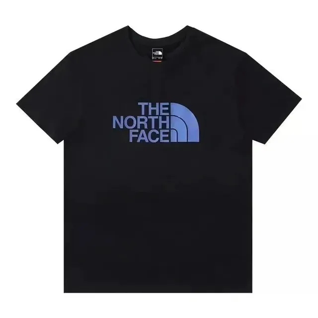 The North Face Logo T-Shirt Gradient Blue Logo