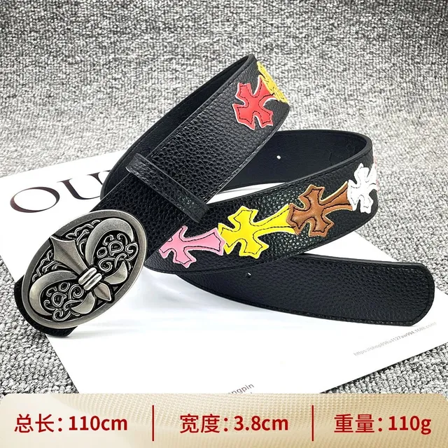 Chrome Hearts Cross Belt Multi-Color Crosses