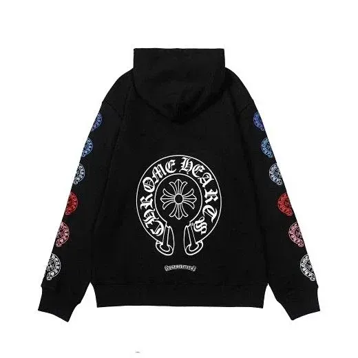 Chrome Hearts Hoodie Cross Logo Print