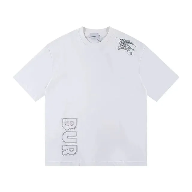 Burberry Equestrian Knight Tee Embroidered Logo