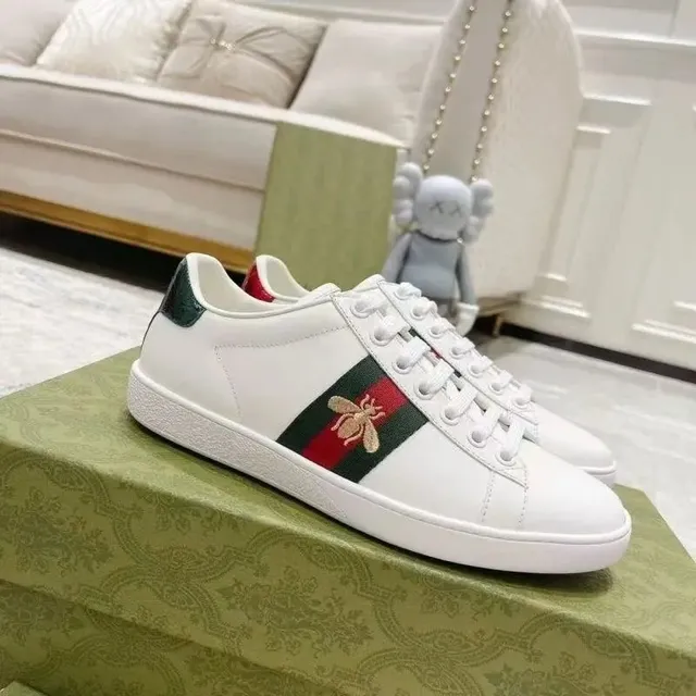 Gucci Ace Sneaker Web Stripe Bee