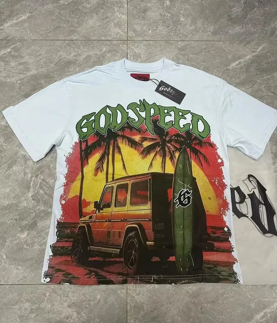 Godspeed Graphic Tee Sunset G-Wagon Print