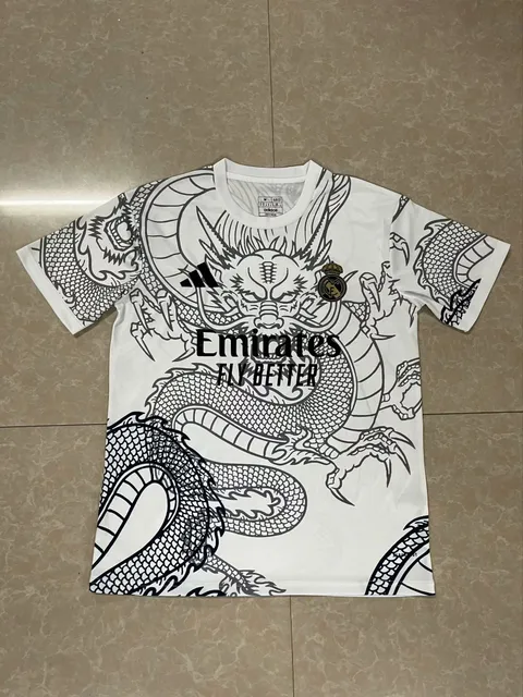 Adidas Real Madrid Jersey Dragon Print