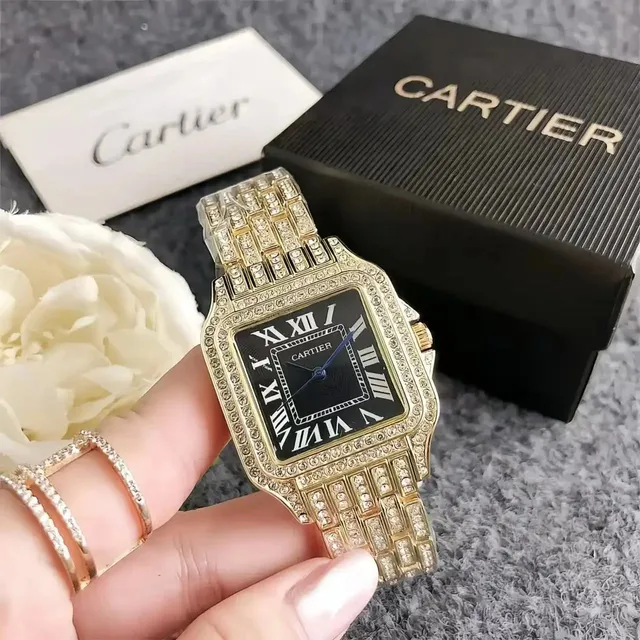 Cartier Santos Paved Diamond