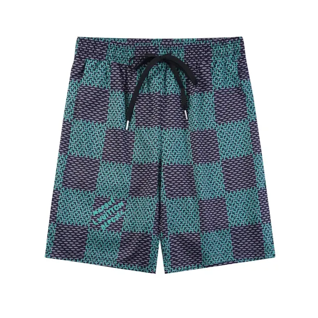 Louis Vuitton Checkered Shorts Monogram Grid