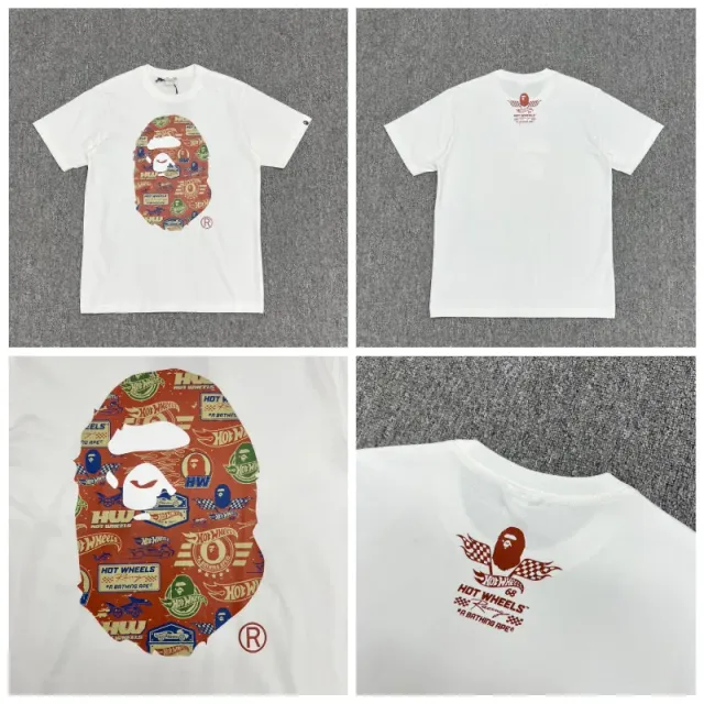 BAPE Ape Head Tee Hot Wheels Collab