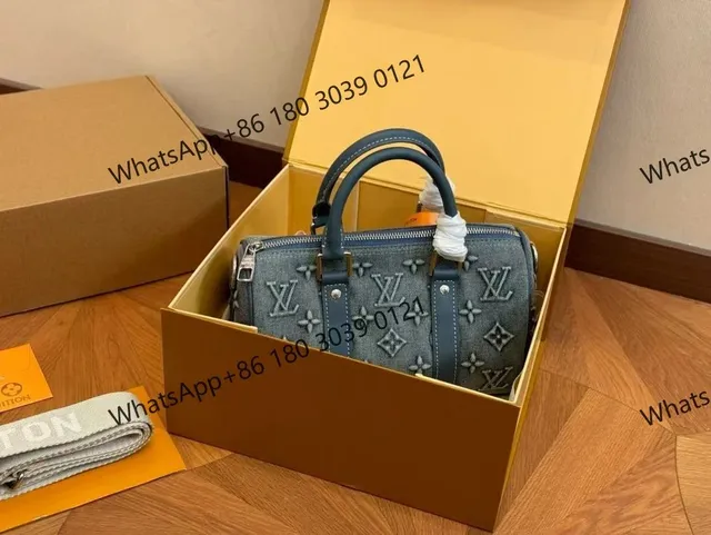 Louis Vuitton Keepall Monogram Denim