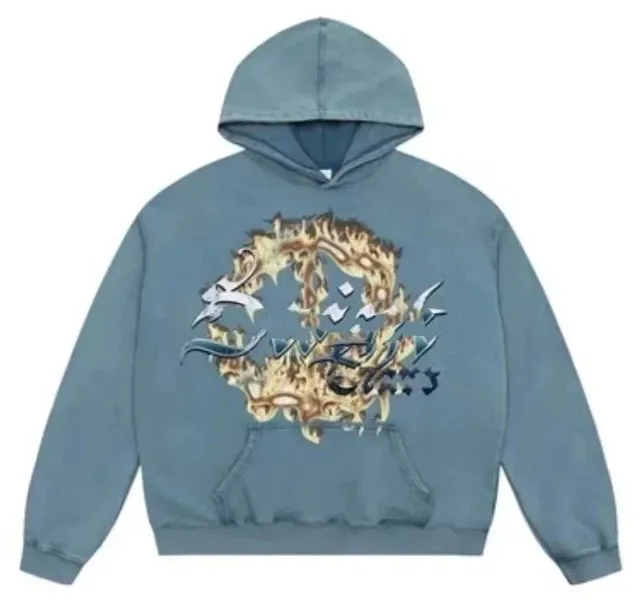 Gallery Dept. Hoodie Flame Dragon Graphic