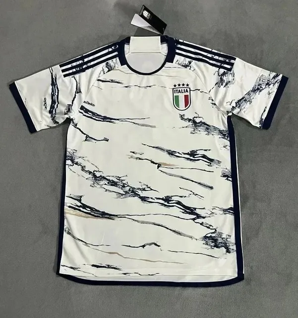 Adidas Italy National Team Jersey Marble Print