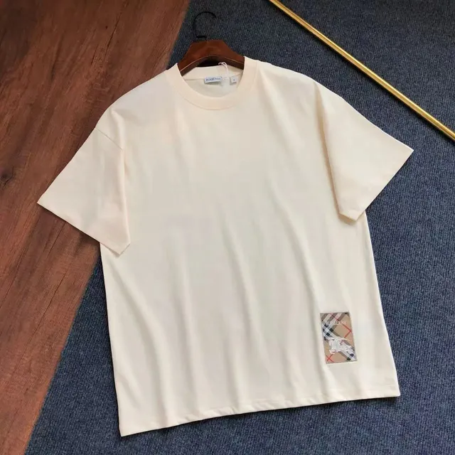 Burberry Logo Patch T-Shirt Check Patch