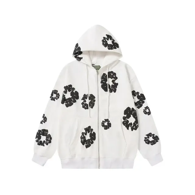 Gallery Dept. Zip-Up Hoodie Floral Print