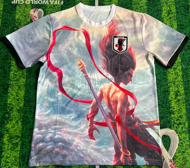Japan National Team Jersey Anime Graphic Print