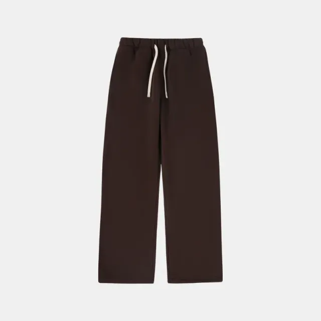 棕色卫裤(brown sweatpants)