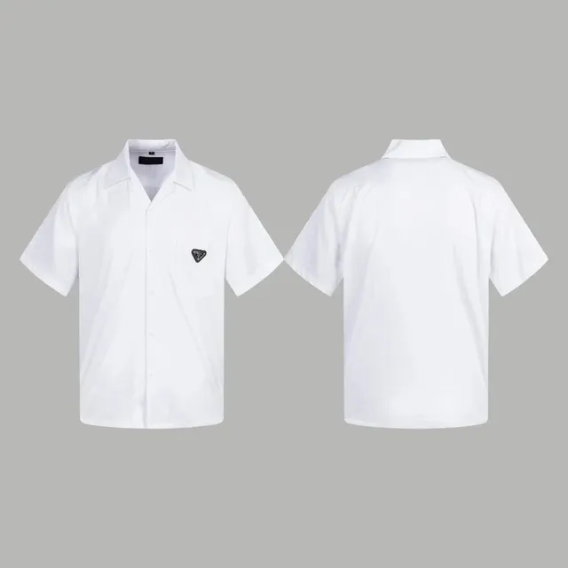 Prada Short-Sleeve Shirt Logo Pocket