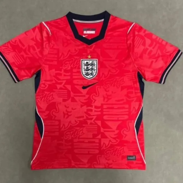 Nike × England National Team England Home Jersey 2024 Patterned