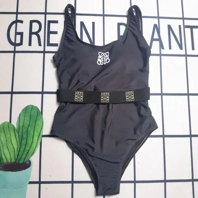Loewe Swimsuit Logo Belt