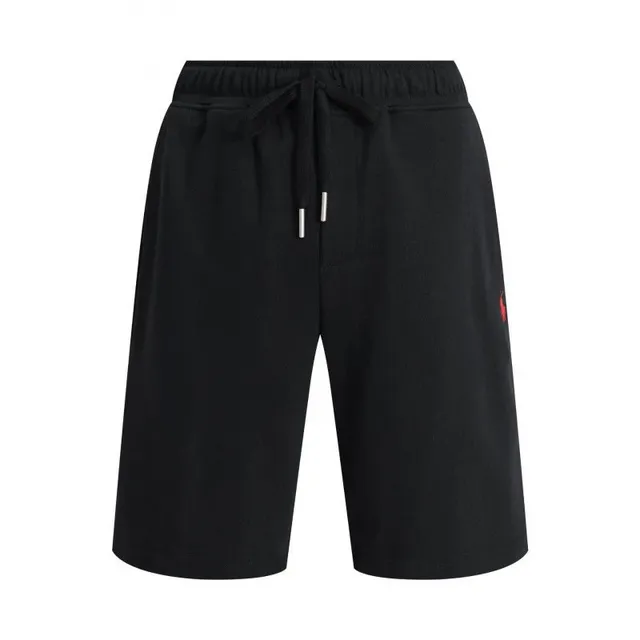 Polo Ralph Lauren Polo Bear Shorts Black with Red Logo