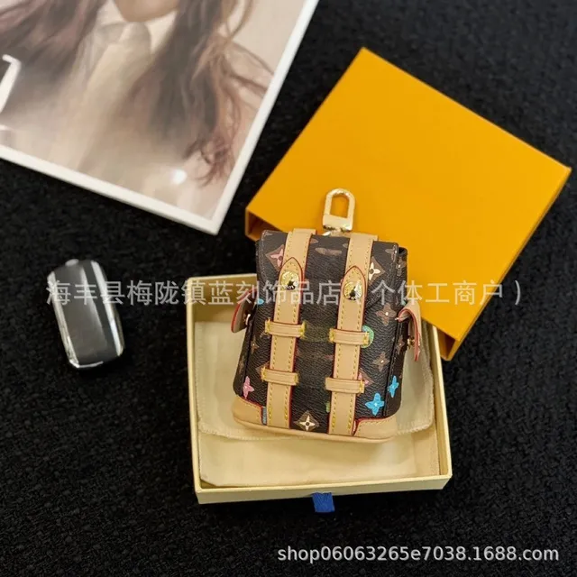 Louis Vuitton Mini Backpack Keychain Monogram Multicolore