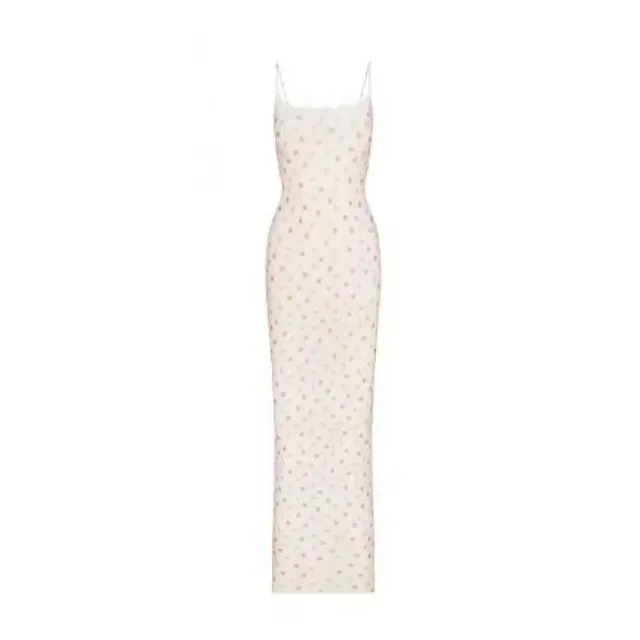 SKIMS Spaghetti Strap Dress Polka Dot