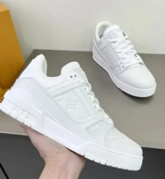 Louis Vuitton LV Trainer Monogram Embossed