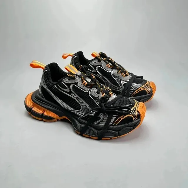 Balenciaga Triple S Black Orange