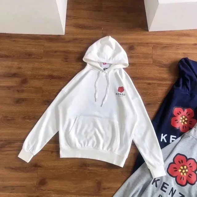 Kenzo Flower Logo Hoodie Classic Flower