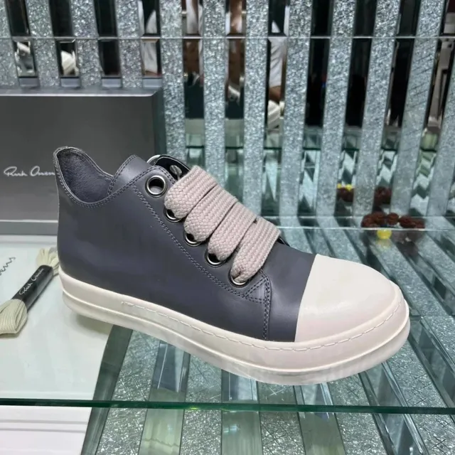 Rick Owens Drkshdw Low Two-Tone Leather