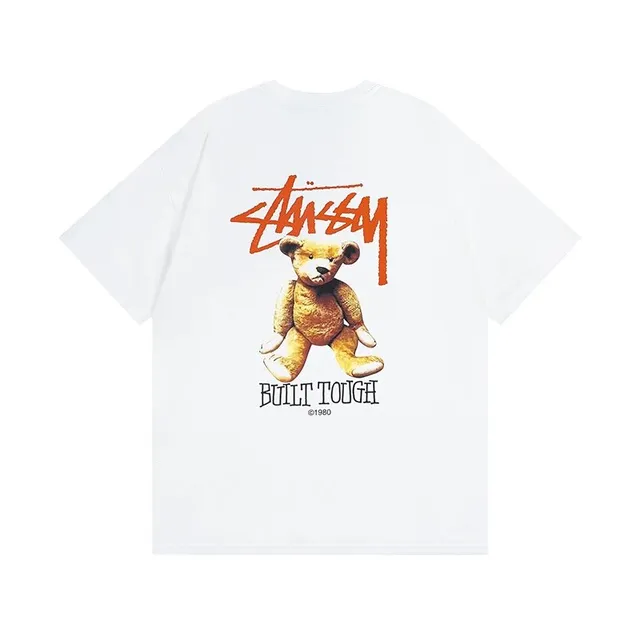 Stüssy Built Tough Tee Bear Graphic