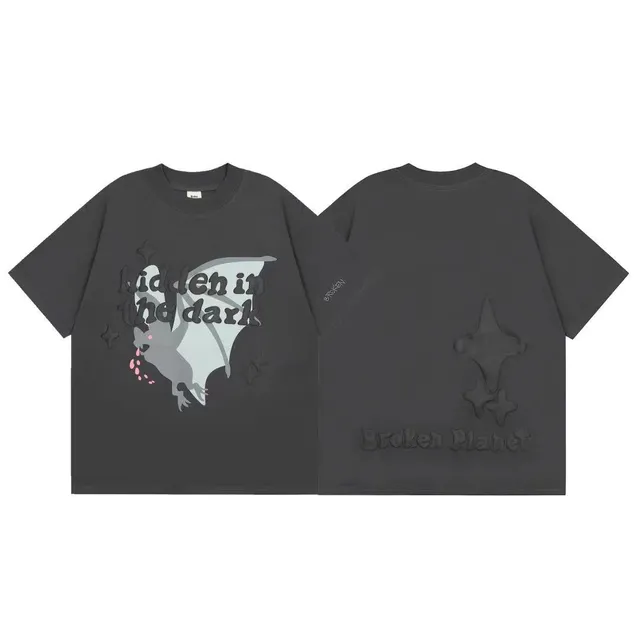 Broken Planet Graphic Tee Hidden in the Dark