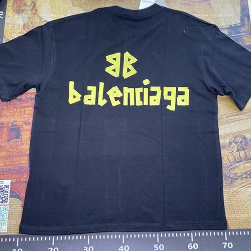 Balenciaga Logo T-Shirt BB Print