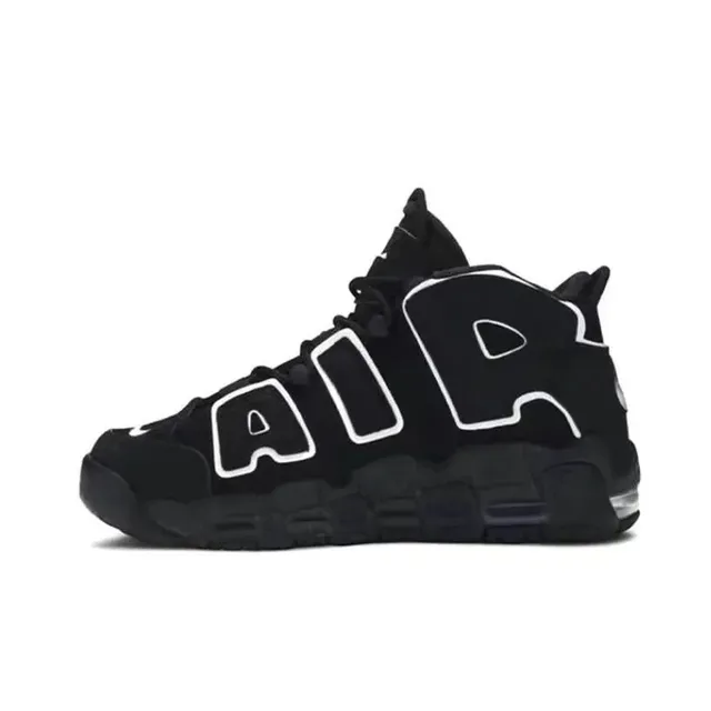 Nike Air More Uptempo Black White