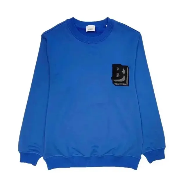 Burberry Crewneck Sweatshirt Monogram Patch