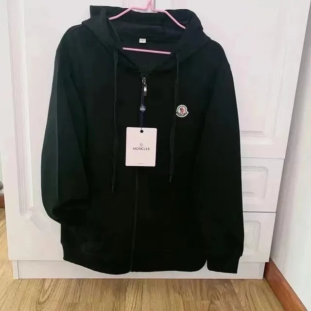 Moncler Zip-Up Hoodie Classic Logo