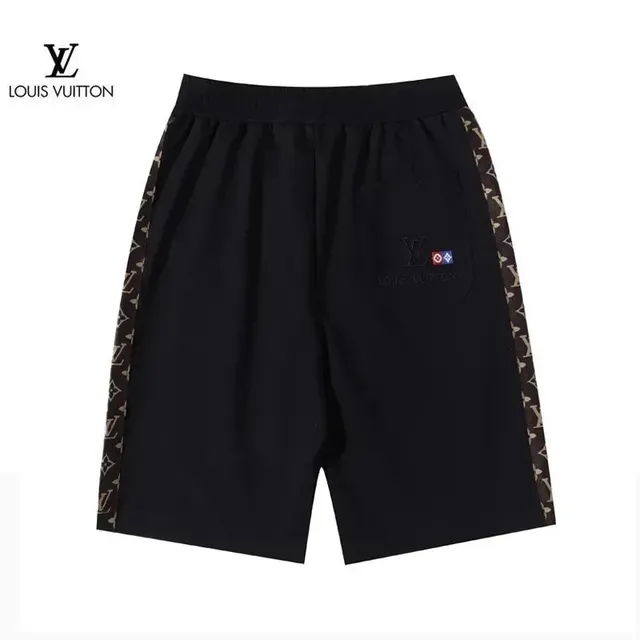 Louis Vuitton Side-Stripe Shorts Monogram Tape