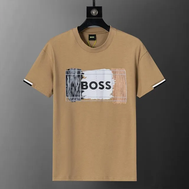 Hugo Boss Graphic T-Shirt Brushstroke Logo