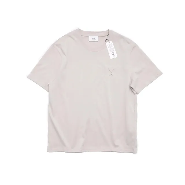 AMI Paris Cotton T-Shirt Minimal Logo