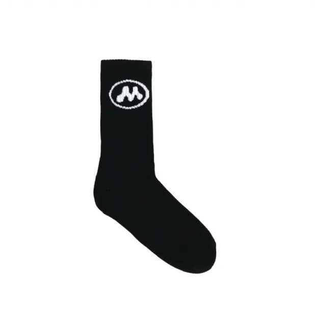Amiri Logo Sock White Logo