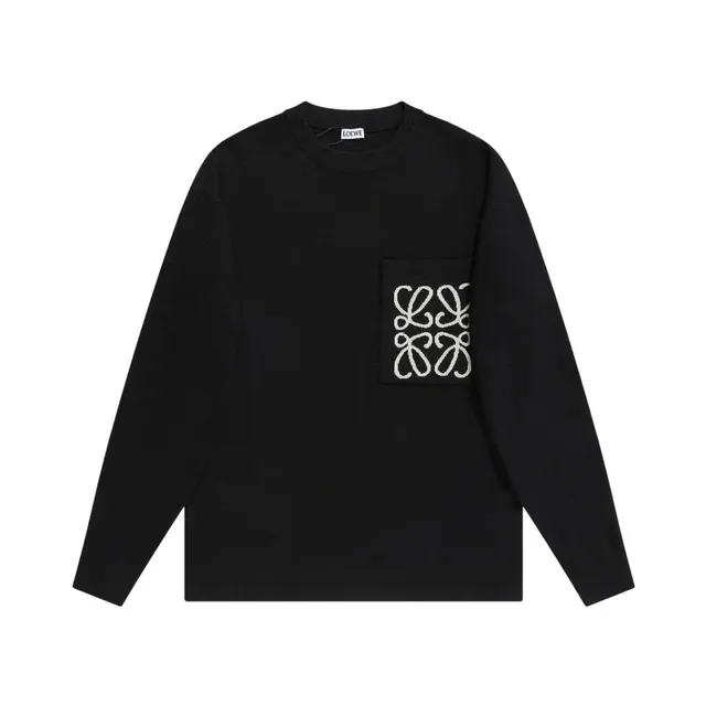 Loewe Knit Sweater Anagram Pocket