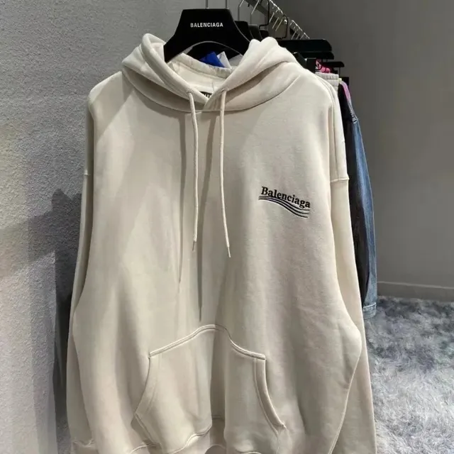 Balenciaga Hoodie Logo Embroidered