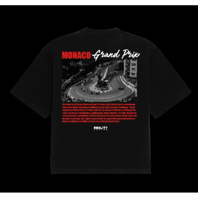 Monaco Grand Prix Tee Racing Print
