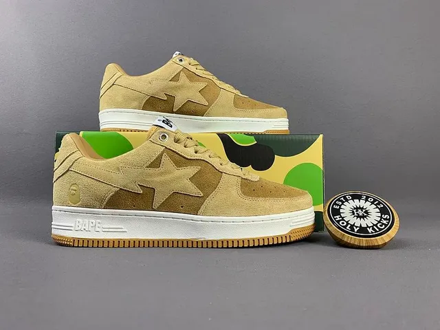BAPE Shark Sneaker Camo Suede