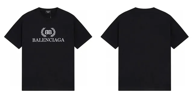 Balenciaga Logo T-Shirt White Logo