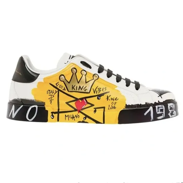 Dolce & Gabbana Sneaker King Vibes Graffiti