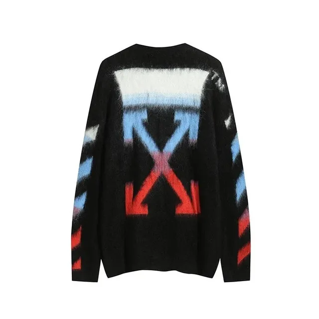 Off-White Knit Sweater Arrow Print