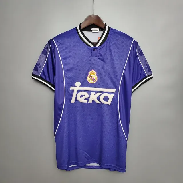 Adidas Real Madrid 1997-98 Away Jersey Teka Sponsor
