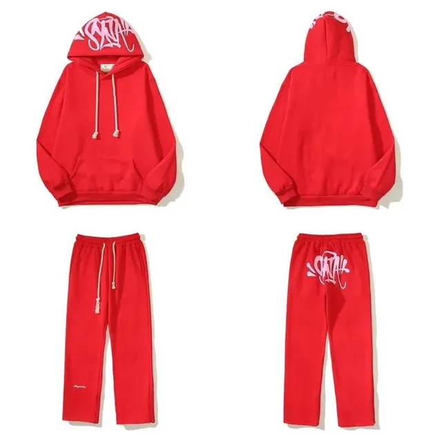 Off-White Hoodie and Joggers Set Graffiti Logo