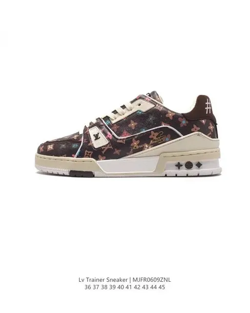 Louis Vuitton LV Trainer Sneaker Monogram Floral