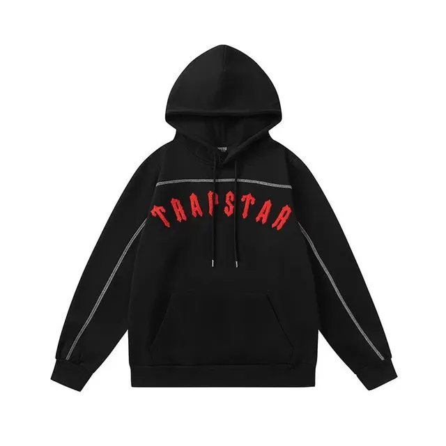 Trapstar Hoodie Red Logo