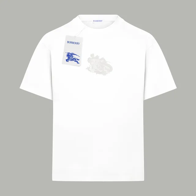Burberry Equestrian Knight T-Shirt Embroidered Logo