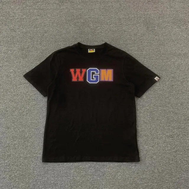 BAPE WGM Tee Multi-Color Logo